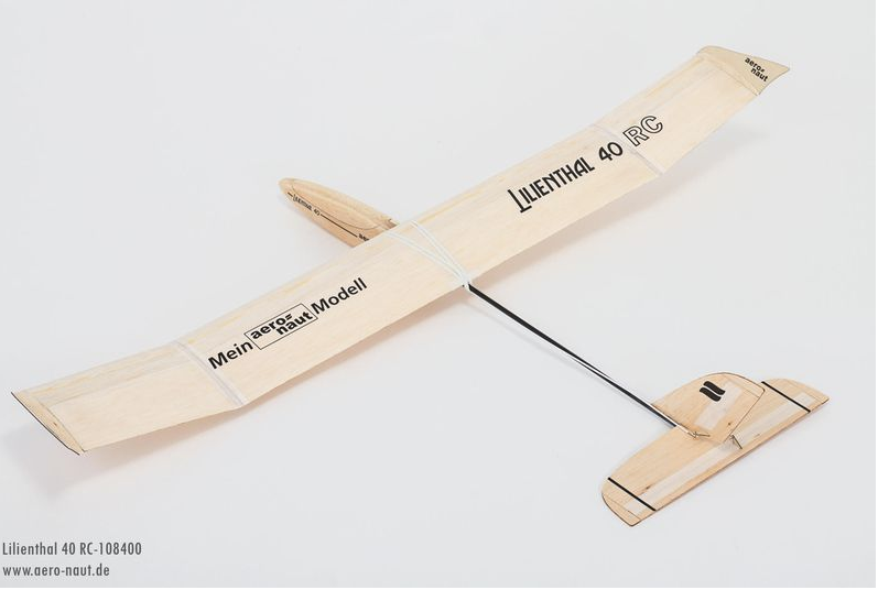 Planeur Lilienthal 40 1190mm à construire Aeronaut Planeurs